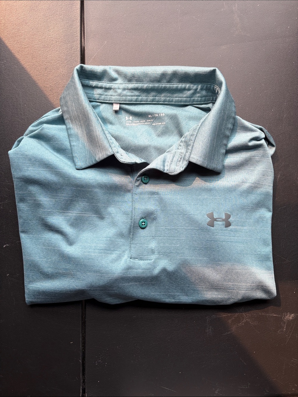 Under Armour Men’s Teal Performance Polo